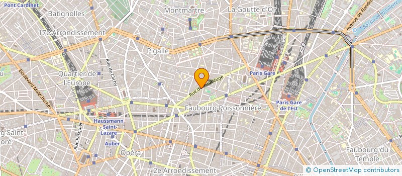 localisation de l'entreprise SARL BRAS ET CARVALHO à PARIS