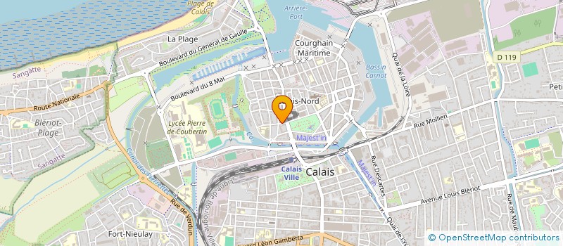 localisation de l'entreprise SARL BRASERADE FOX SOWDEN  CALAIS