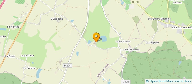 localisation de l'entreprise SARL BRASSERIE ANGEL à MOZE-SUR-LOUET