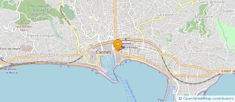 localisation de l'entreprise SARL BRASSERIE DU CASINO à CANNES