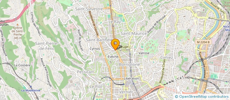 localisation de l'entreprise SARL BRASSERIE ST BARTHELEMY à NICE