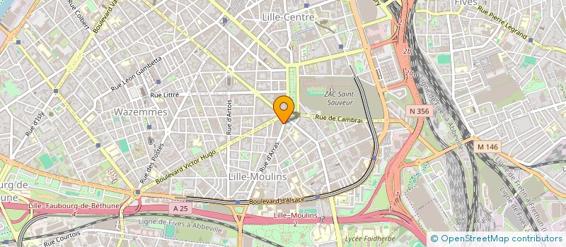 localisation de l'entreprise SARL BRASSERIE SYNINA à LILLE