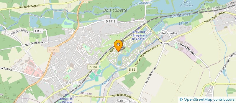 localisation de l'entreprise SARL BRASSEUR HERVE à BREUILLET