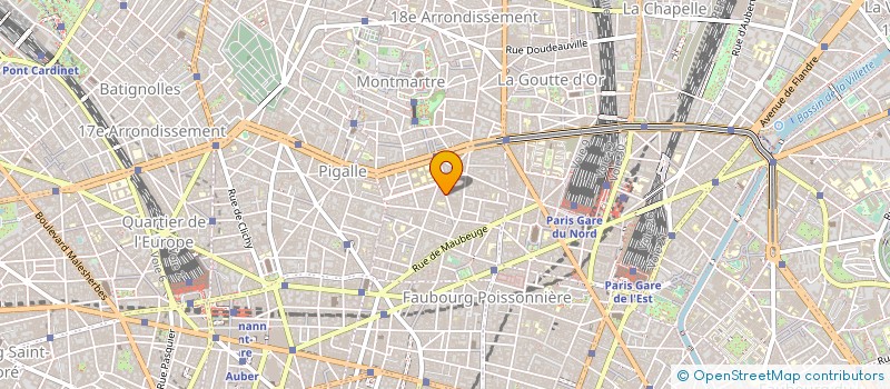 localisation de l'entreprise SARL BRAVANEL  PARIS