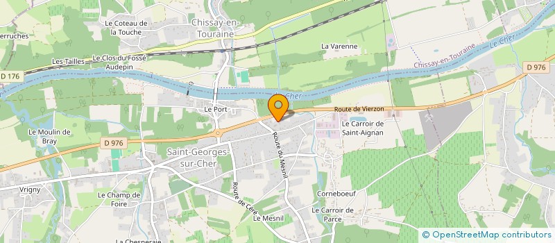 localisation de l'entreprise SARL BRAYERE  SAINT-GEORGES-SUR-CHER