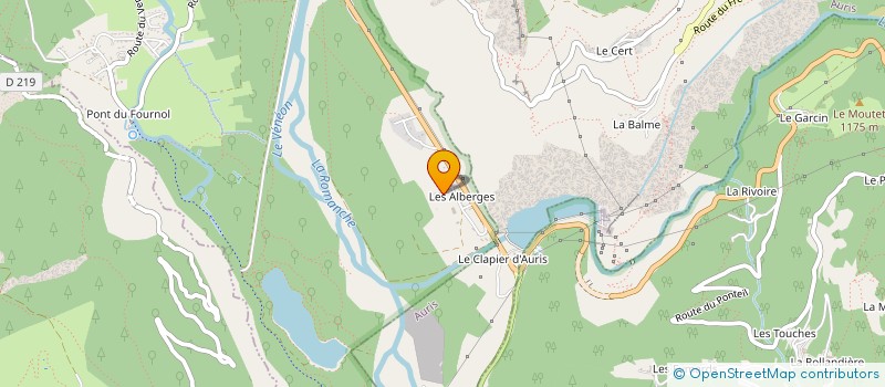 localisation de l'entreprise SARL BREDERO à LES DEUX ALPES