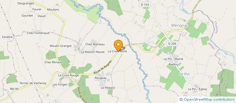 localisation de l'entreprise SARL BREGIERE  COUX