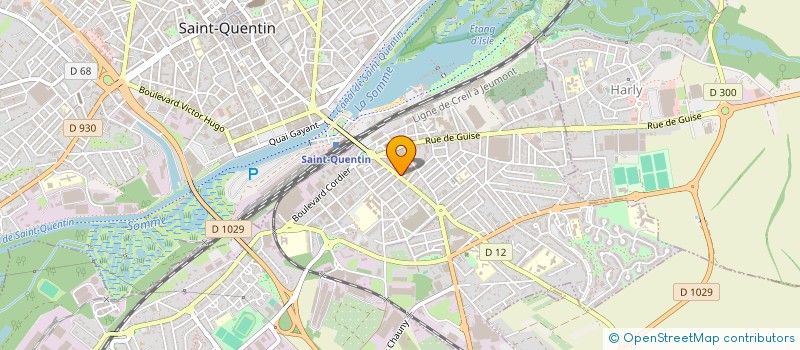 localisation de l'entreprise SARL BREHIN à SAINT-QUENTIN