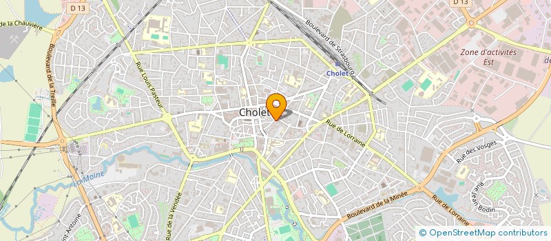 localisation de l'entreprise SARL BREMOND PERE ET FILS à CHOLET