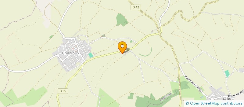 localisation de l'entreprise SARL BRENAUDIERE ETAF  CHARROUX