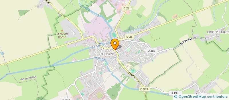 localisation de l'entreprise SARL BRESCACIN PATRICIA à DIEUZE