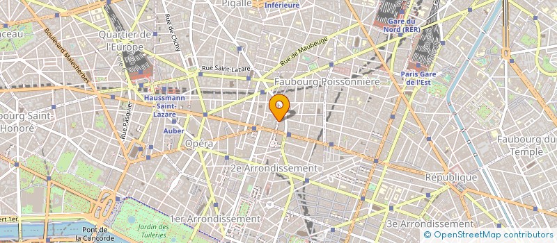 localisation de l'entreprise SARL BRESILOPHILE INTERNATIONAL  PARIS