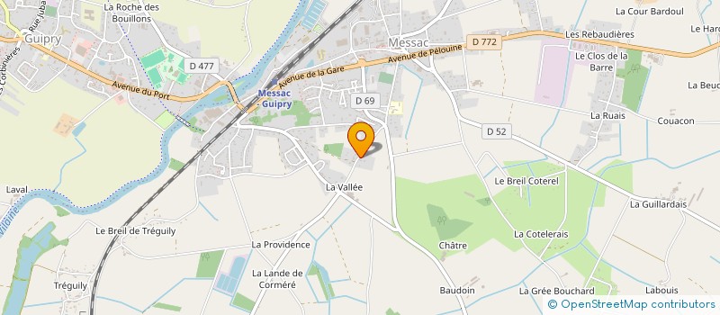 localisation de l'entreprise SARL BRETAGNE DESOSSE à SAINT-MALO-DE-PHILY
