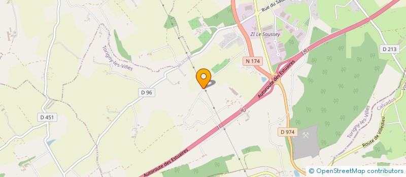localisation de l'entreprise SARL BRETAGNE TRANS-LINE à TORIGNY-LES-VILLES