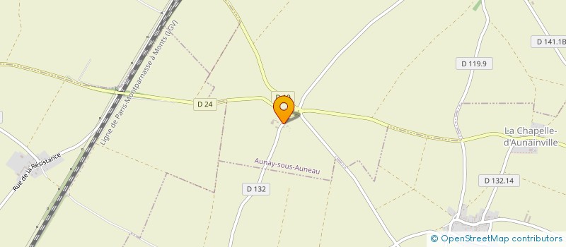 localisation de l'entreprise SARL BRETONVILLIERS à AUNAY-SOUS-AUNEAU
