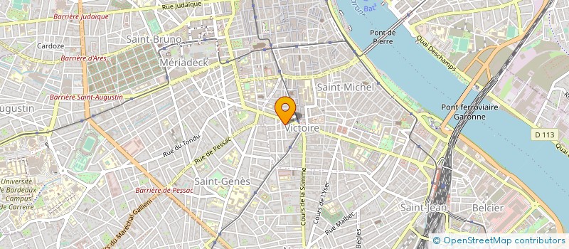 localisation de l'entreprise SARL BRIAND à BORDEAUX