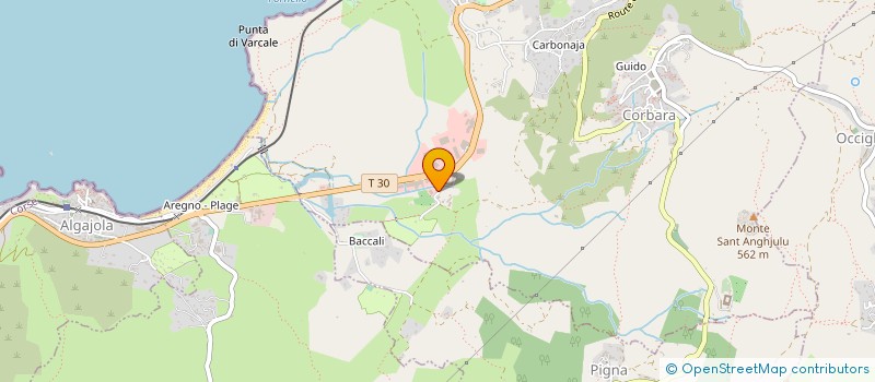 localisation de l'entreprise SARL BRICO BALAGNE à CORBARA
