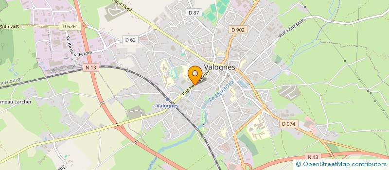 localisation de l'entreprise SARL BRICO DESPREZ à VALOGNES