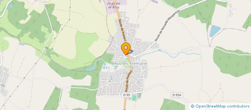 localisation de l'entreprise SARL BRICO-GERMAIN  LA VILLEDIEU-DU-CLAIN