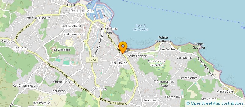 localisation de l'entreprise SARL BRICOCEAN à L'ILE-D'YEU