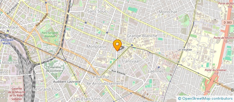 localisation de l'entreprise SARL BRIDEN à LYON