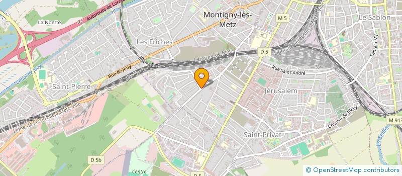 localisation de l'entreprise SARL BRIECKLER à MONTIGNY-LES-METZ