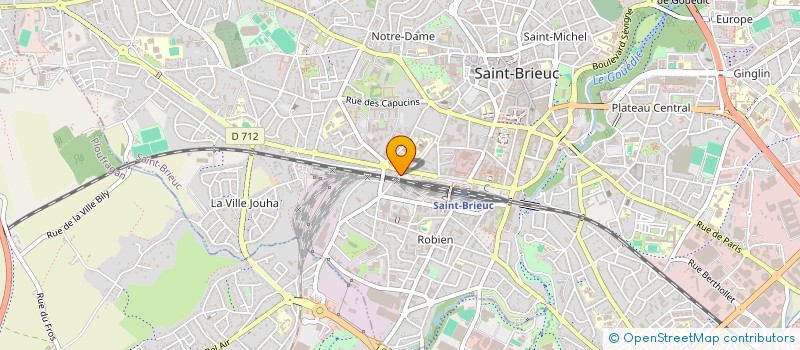 localisation de l'entreprise SARL BRIEG à SAINT-BRIEUC