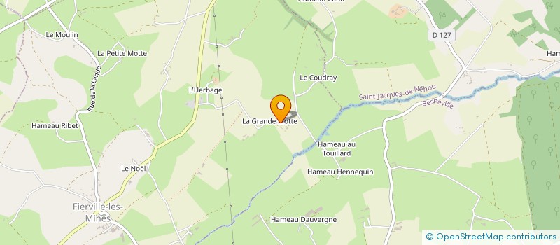 localisation de l'entreprise SARL BRIEN TRANSPORTS  FIERVILLE-LES-MINES