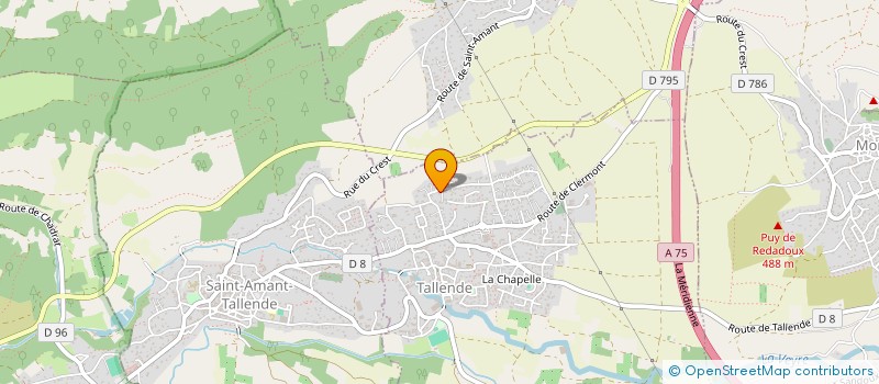 localisation de l'entreprise SARL BRIKO-LUZIEN  TALLENDE