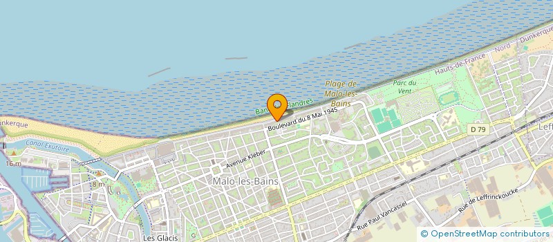 localisation de l'entreprise SARL BRIMBORION à DUNKERQUE