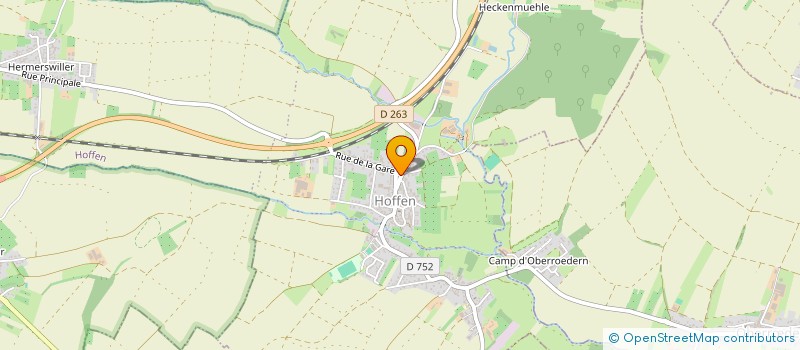 localisation de l'entreprise SARL BRIN D'EVEIL à HOFFEN