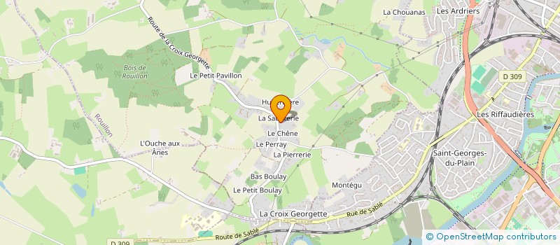 localisation de l'entreprise SARL BRIOLAY TRAVAUX PUBLICS à ROUILLON