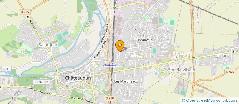localisation de l'entreprise SARL BRIT à CHATEAUDUN