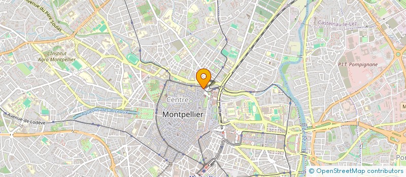 localisation de l'entreprise SARL BRIT à MONTPELLIER
