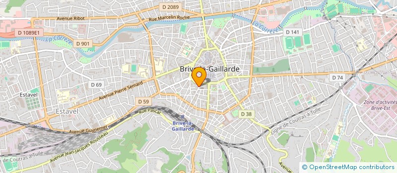 localisation de l'entreprise SARL BRIVE NUMISMATIQUE à BRIVE-LA-GAILLARDE
