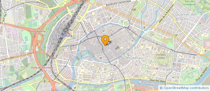 localisation de l'entreprise SARL BROGLIE à STRASBOURG