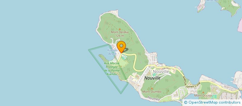 localisation de l'entreprise SARL BROM à NOUMEA