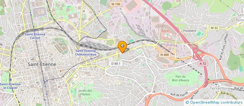 localisation de l'entreprise SARL BROMLEY à SAINT-ETIENNE