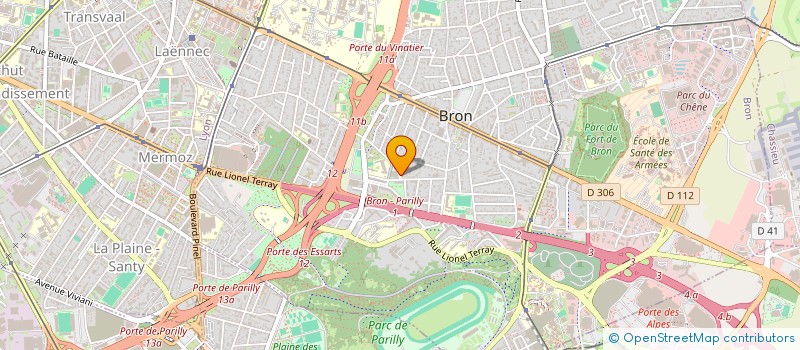 localisation de l'entreprise SARL BRON PIZZA à BRON