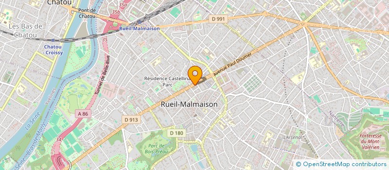 localisation de l'entreprise SARL BROTHERS à RUEIL-MALMAISON