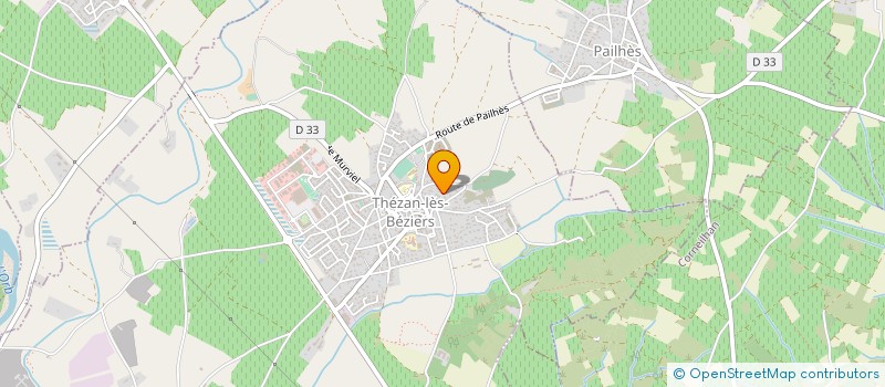 localisation de l'entreprise SARL BROTONS PATRICE ELECTRICITE GENERALE  THEZAN-LES-BEZIERS