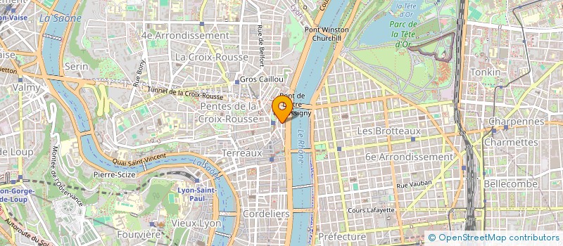 localisation de l'entreprise SARL BROUSSART PINGRIS à LYON