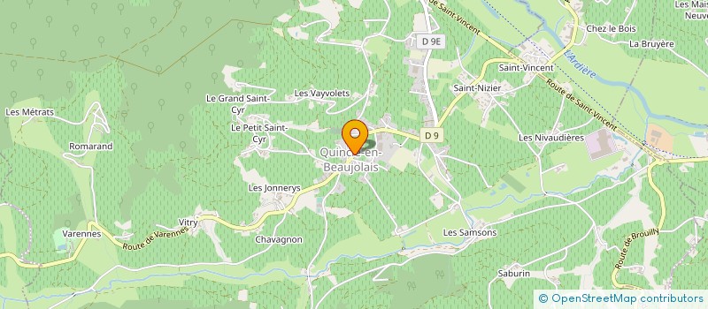 localisation de l'entreprise SARL BROYER  VONNAS