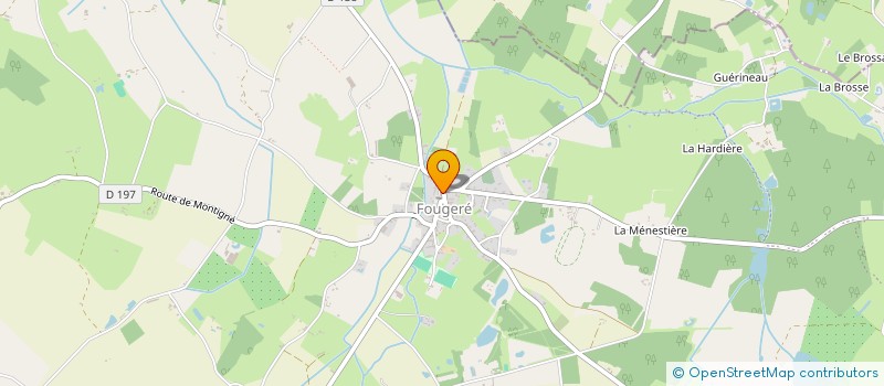 localisation de l'entreprise SARL BRUBEL à BAUGE-EN-ANJOU