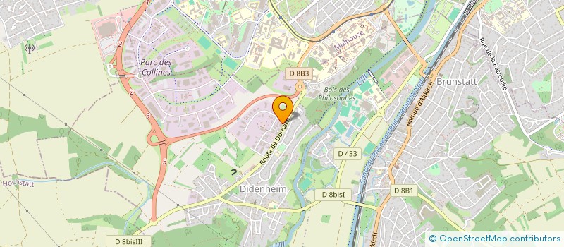 localisation de l'entreprise SARL BRUBEN RECEPTIONS  BRUNSTATT-DIDENHEIM