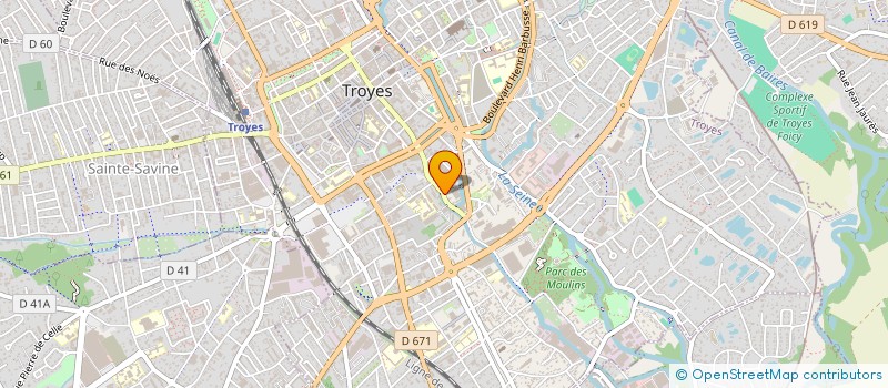 localisation de l'entreprise SARL BRUCLA à TROYES