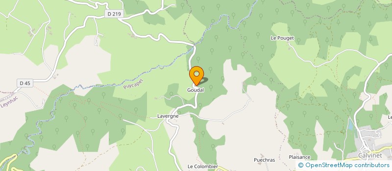 localisation de l'entreprise SARL BRUEL à PUYCAPEL