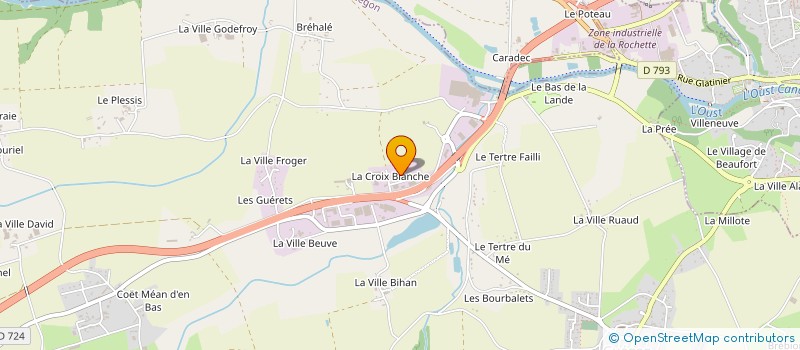 localisation de l'entreprise SARL BRULE GERARD à GUEGON