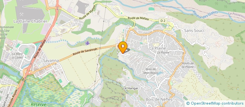 localisation de l'entreprise SARL BRUN à SAINT-PAUL