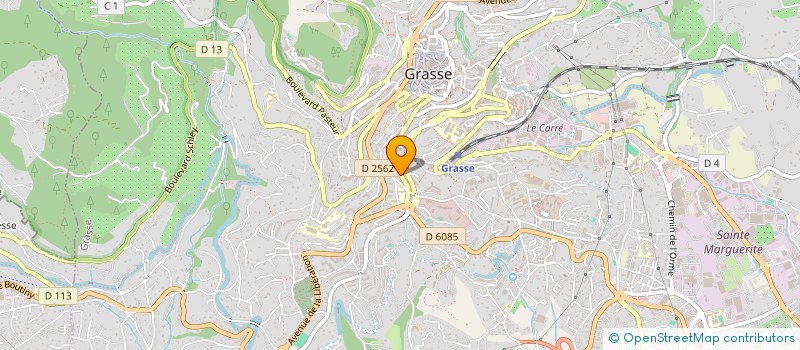 localisation de l'entreprise SARL BRUN MARC à GRASSE